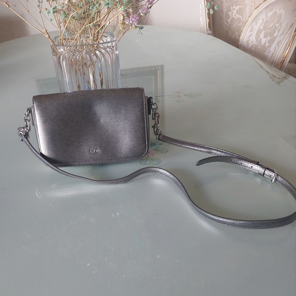 Ralph Lauren silver crossbody
